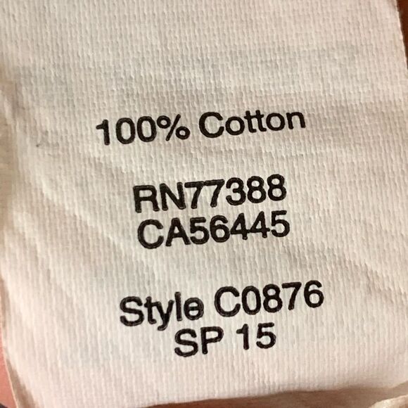 Madewell Trapeze Crop Tank Top Striped Blue Mix 4 - Picture 7 of 9